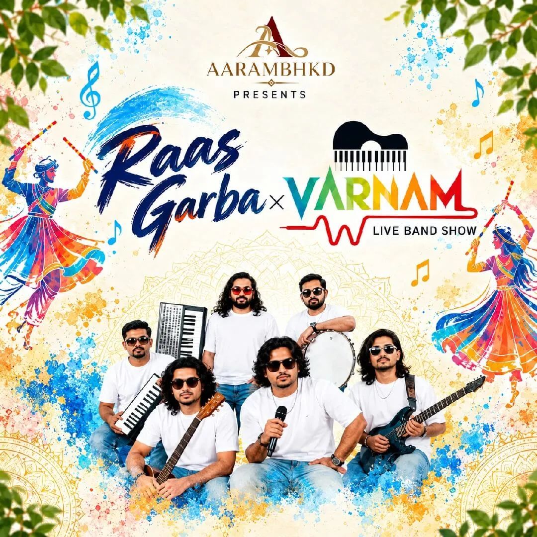 Raas Aarambh Dandiya Night 2026: Varnam Live Band