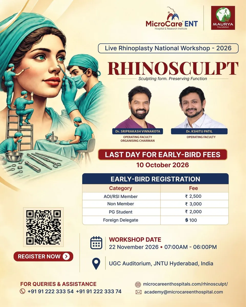 Rhinosculpt 2026 — National Live Rhinoplasty Workshop