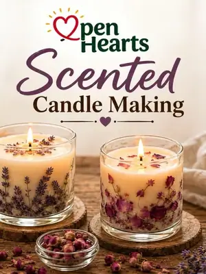 Scented Candle Making Workshop poster