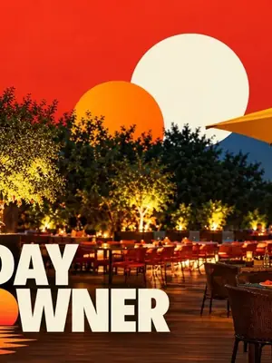 Sundowner at Aqua poster