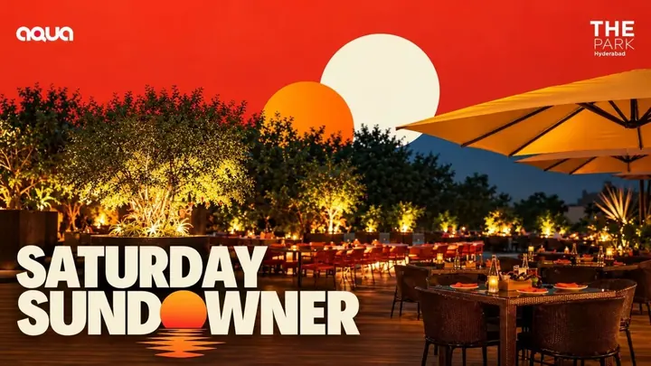 Sundowner at Aqua poster