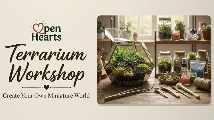 Terrarium Workshop poster