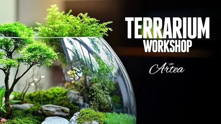 Terrarium Workshop poster