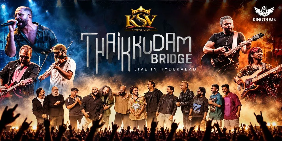 Thaikkudam Bridge Live in Hyderabad