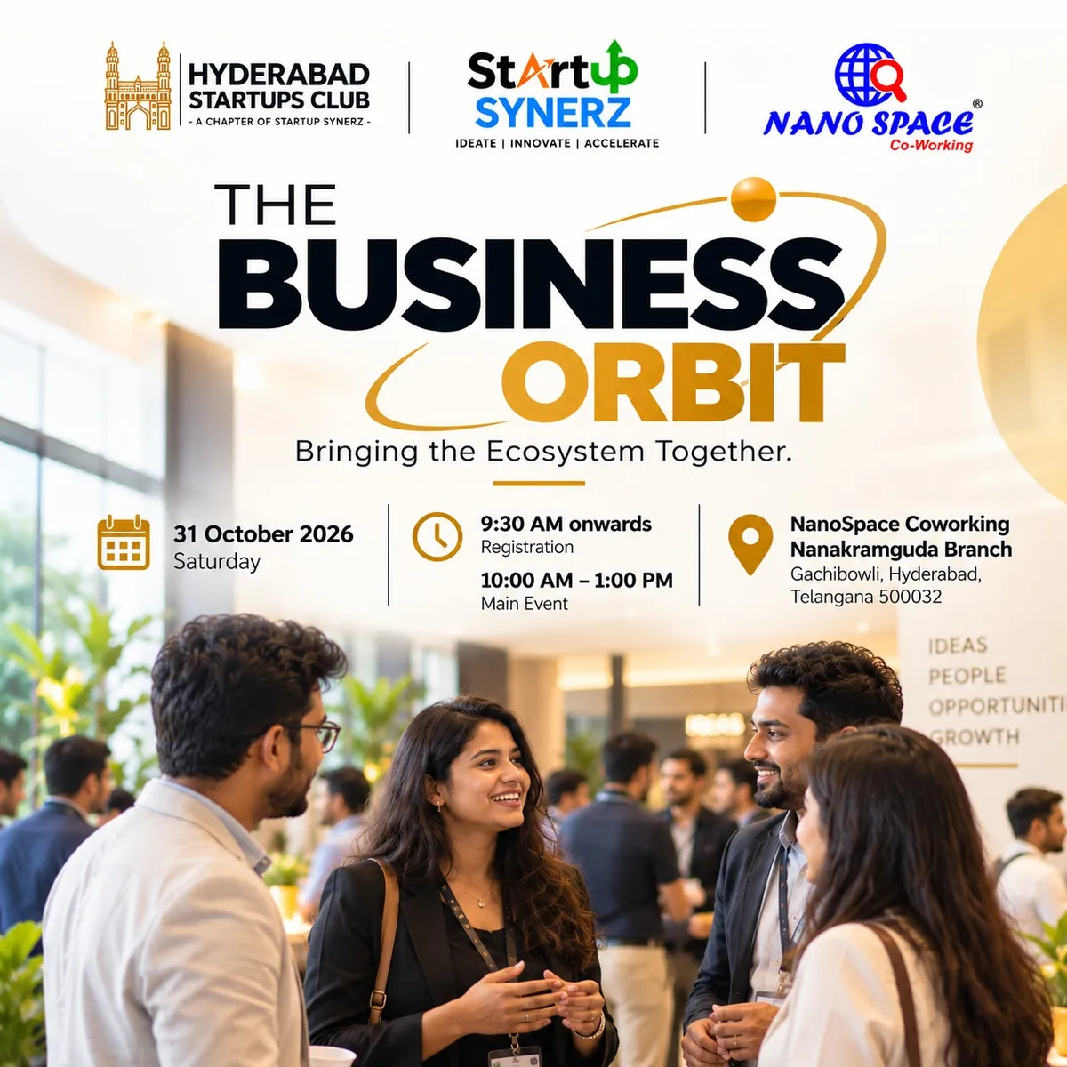 The Business Orbit – Hyderabad's Business Networking & Services Marketplace