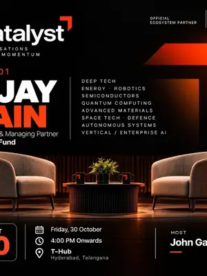 The Catalyst Podcast S1:E01 - Deep Tech, Venture Capital & The Future of Innovation poster