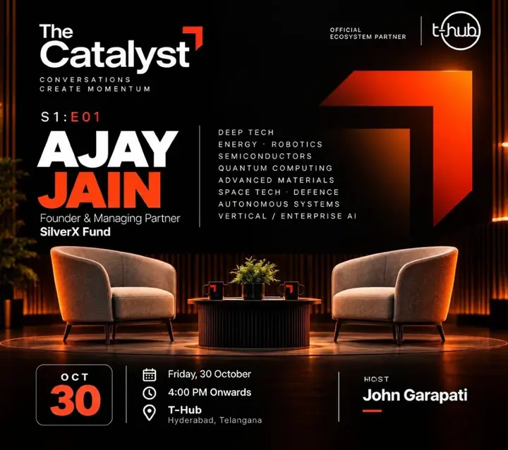 The Catalyst Podcast S1:E01 - Deep Tech, Venture Capital & The Future of Innovation poster