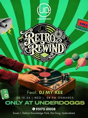 Visual Vibes - Bollywood Night with DJ My-Kee poster