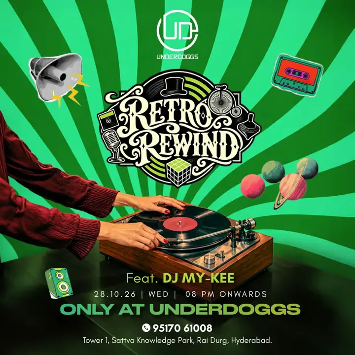Visual Vibes - Bollywood Night with DJ My-Kee poster